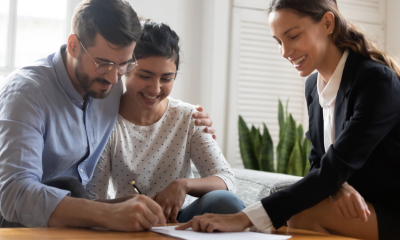 A couple write a will with the help of WillAid
