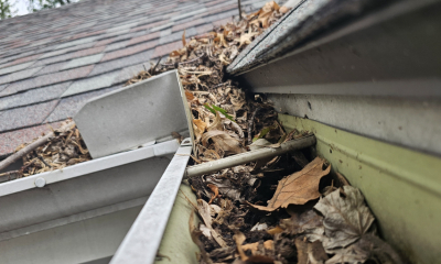 Block gutters could cause expensive problems if they're not dealt with before winter