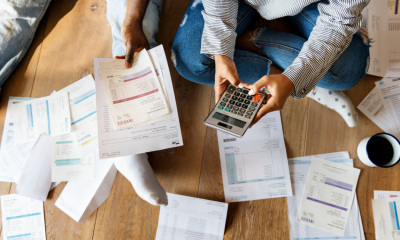 A couple are tackling their self assessment tax returns