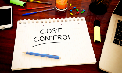 Controlling costs - checklist Controlling costs brain storm on notepad