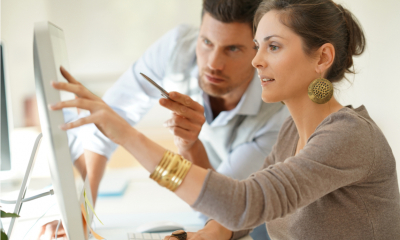 Employees discussing GDPR compliance issues