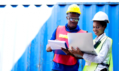 Contractor works for a construction firm