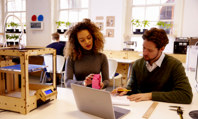 Business partners arrange their product liability insurance