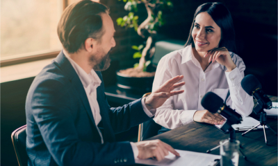 Business owner meets potential buyer to discuss selling the business