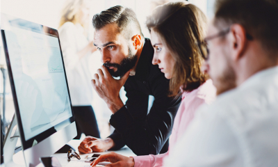 An investment team check emerging market opportunities