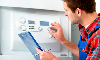 An engineer maintains a small business heating system lowering costs